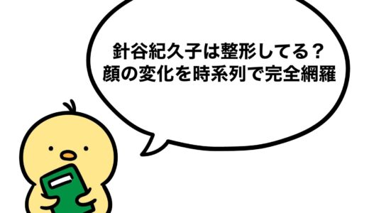 針谷紀久子は整形してる？顔の変化を時系列で完全網羅
