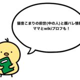 猫音こまりの前世(中の人)と顔バレ情報！ママとwikiプロフも！